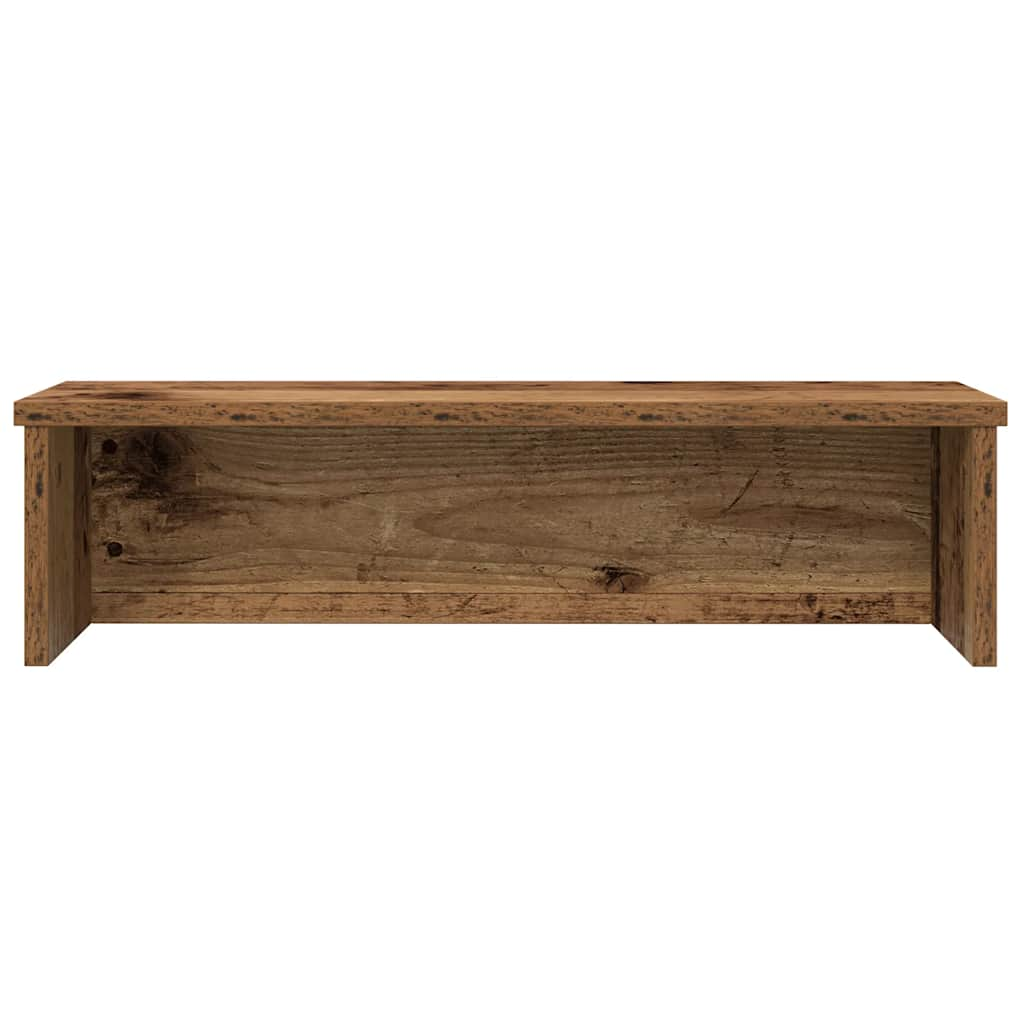 vidaXL Estantes de cocina apilables 2 uds madera vieja 60x15x16 cm