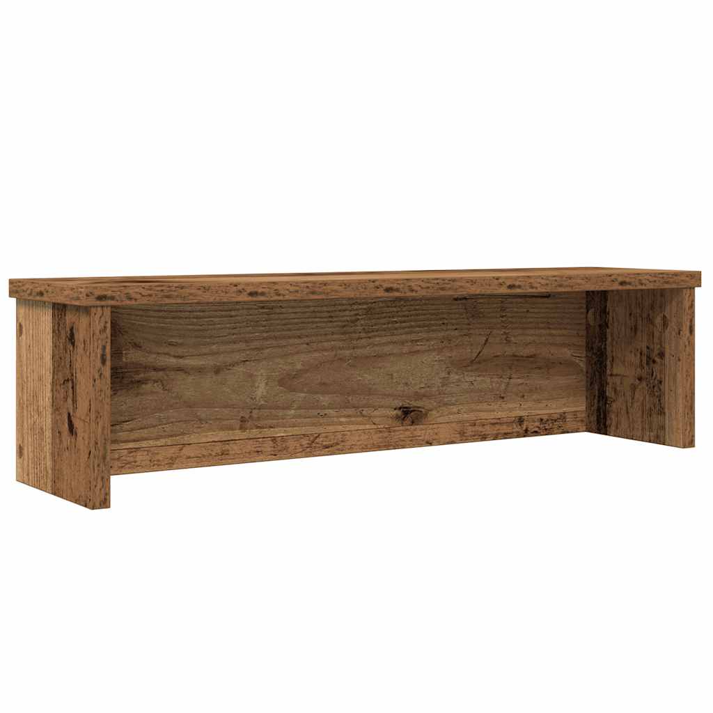 vidaXL Estantes de cocina apilables 2 uds madera vieja 60x15x16 cm