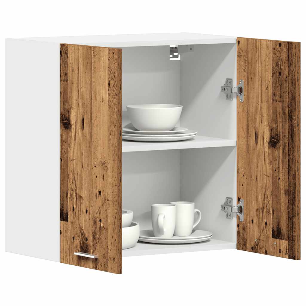 vidaXL Armario de pared de cocina de madera vieja 60x31x60 cm