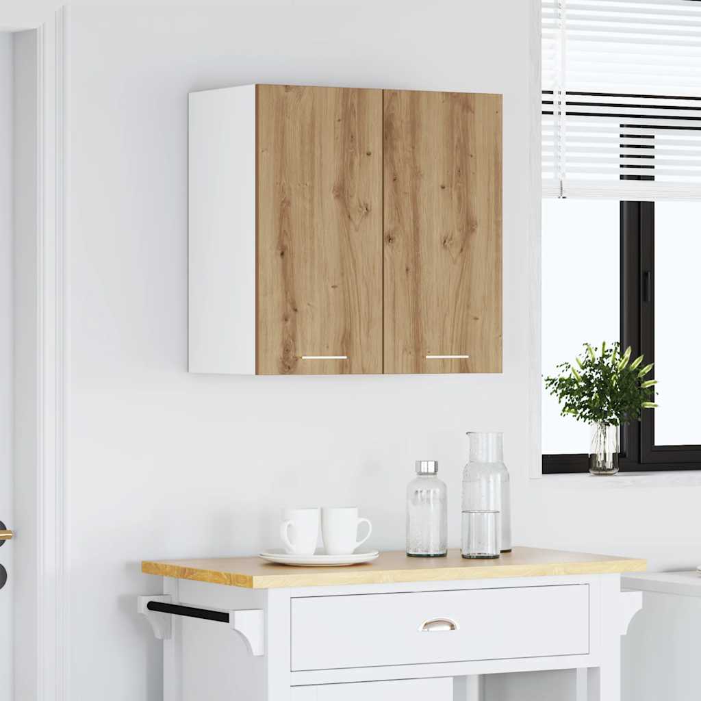 vidaXL Armario de pared de cocina madera de ingeniería roble artisan