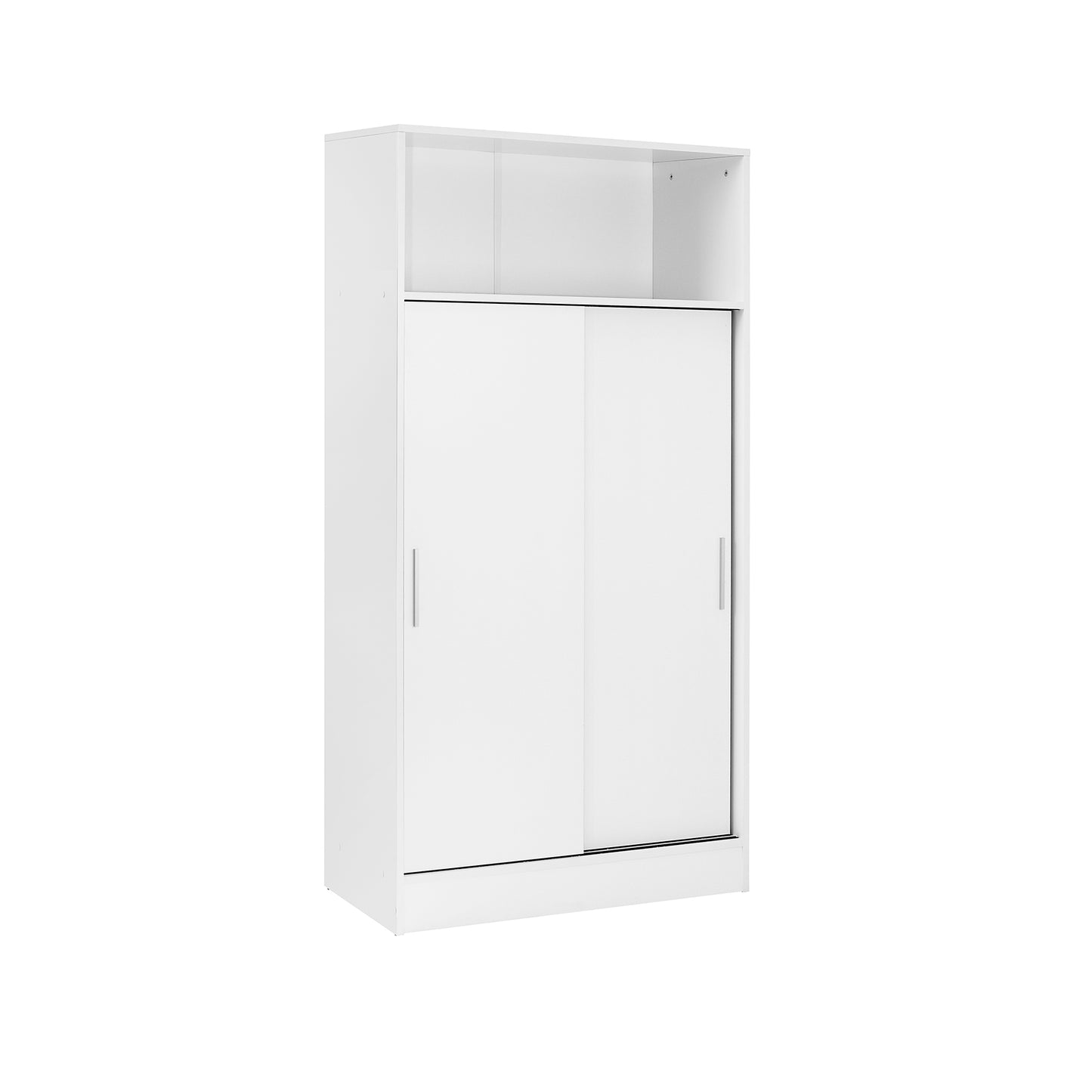 Armario Hogar 2 Puertas Correderas - Venprodin - 157x81x38 Blanco