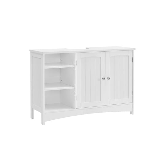 Mueble de Lavabo 90 x 30 x 60 cm Blanco-VASAGLE