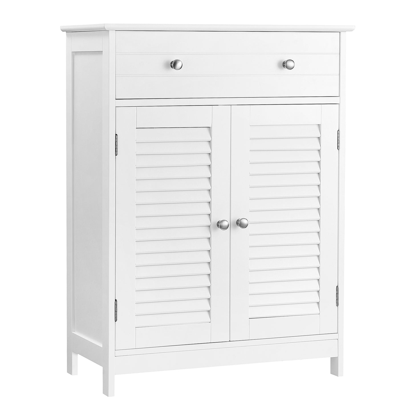 Mueble de Almacenamiento 60 x 30 x 80 cm Blanco Mate-VASAGLE