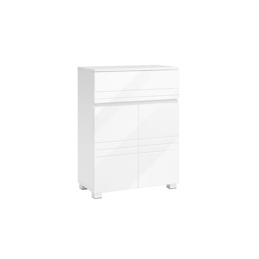 Mueble de Baño 60 x 30 x 80 cm Blanco-VASAGLE