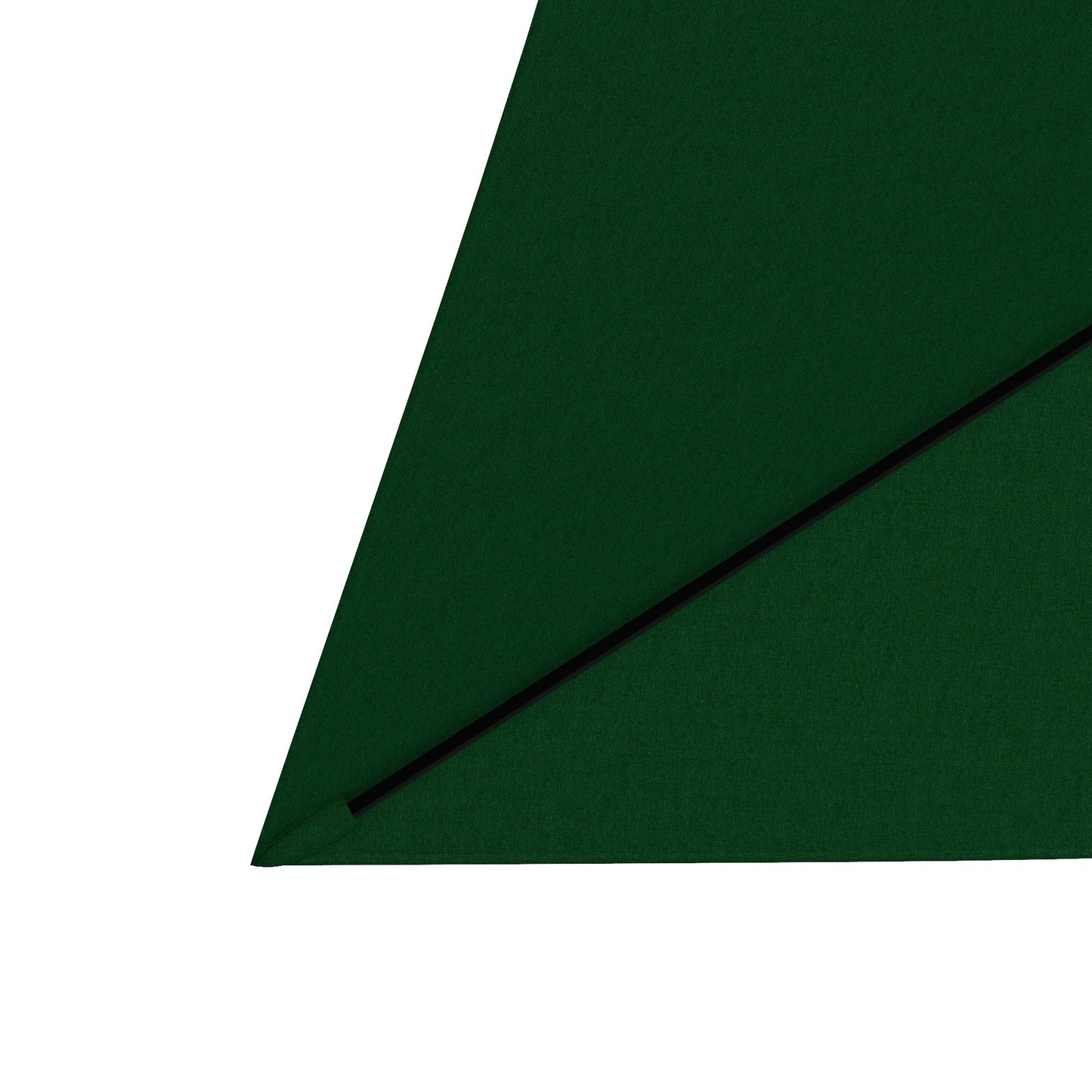 Outsunny Sombrilla de Jardín 300x200x248 cm Parasol de Terraza con 6 Varillas Apertura Manual Anti-UV y Ángulo Ajustable para Jardín Piscina Verde