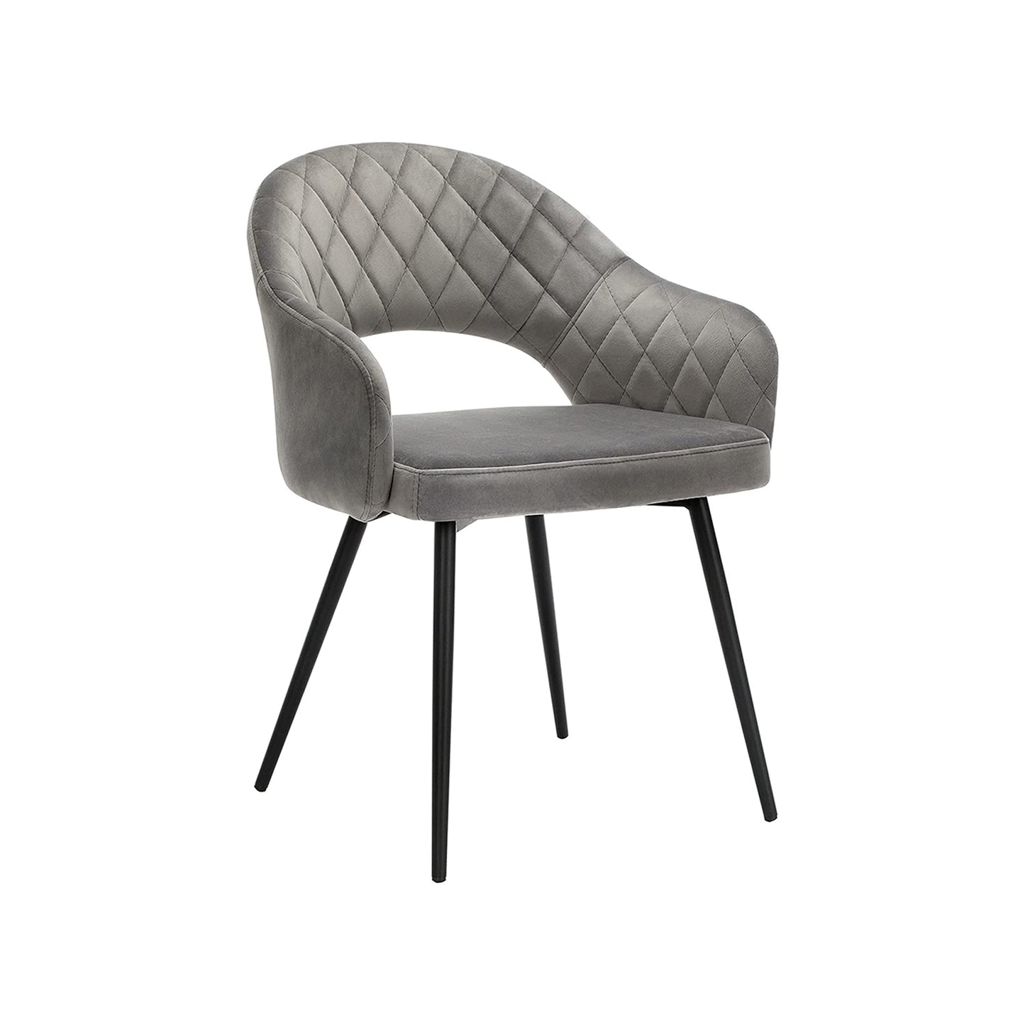 Silla Moderna de Terciopelo-SONGMICS