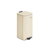 Cubo de Basura de 30 L Acero Inoxidable Beige Arena-SONGMICS