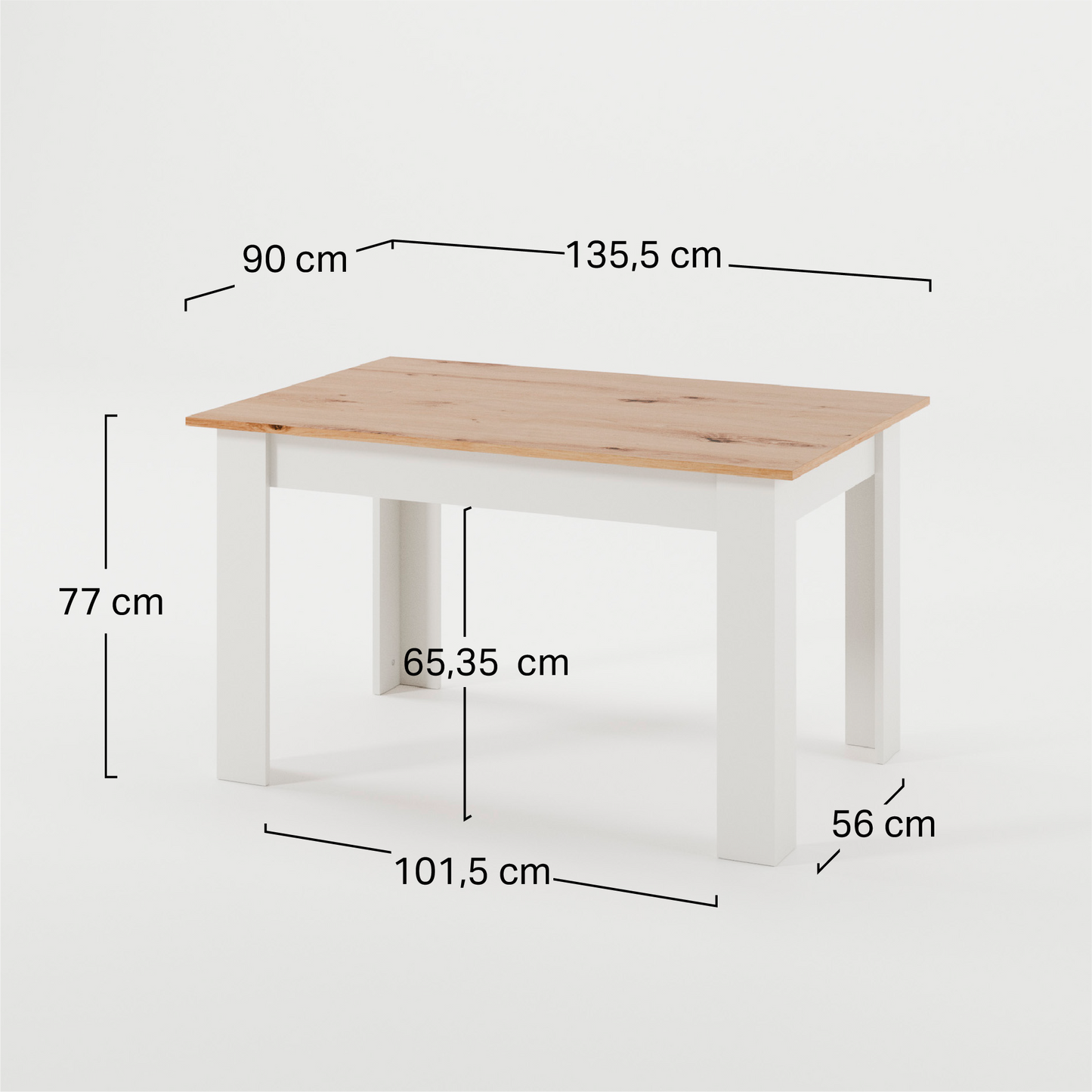 Mesa comedor Alejandria - Plykit