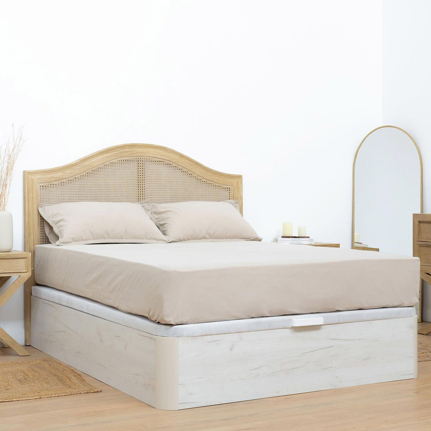 Nuley Canapé 90x200x35 Cm / Blanco - WABI HOME