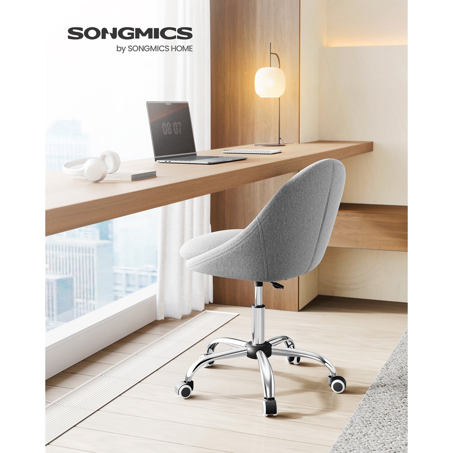 Silla de Oficina en Casa-SONGMICS