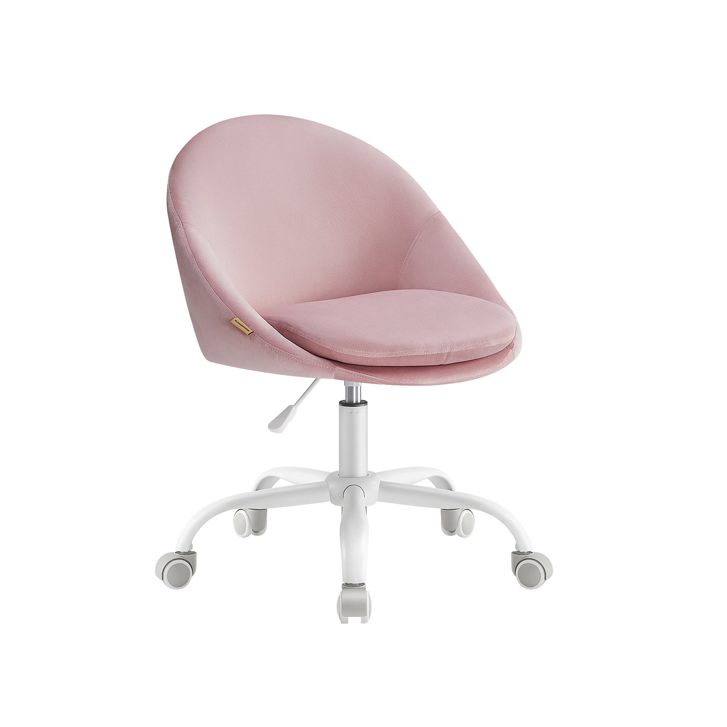 Silla de Oficina en Casa Altura Ajustable Rosa Jalea-SONGMICS