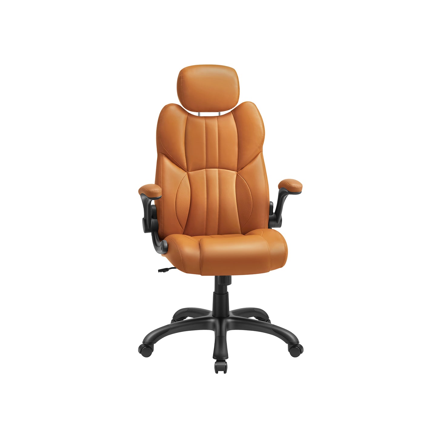 Silla de Oficina Silla Gaming Ergonómica Silla Racing Marrón Caramelo-SONGMICS