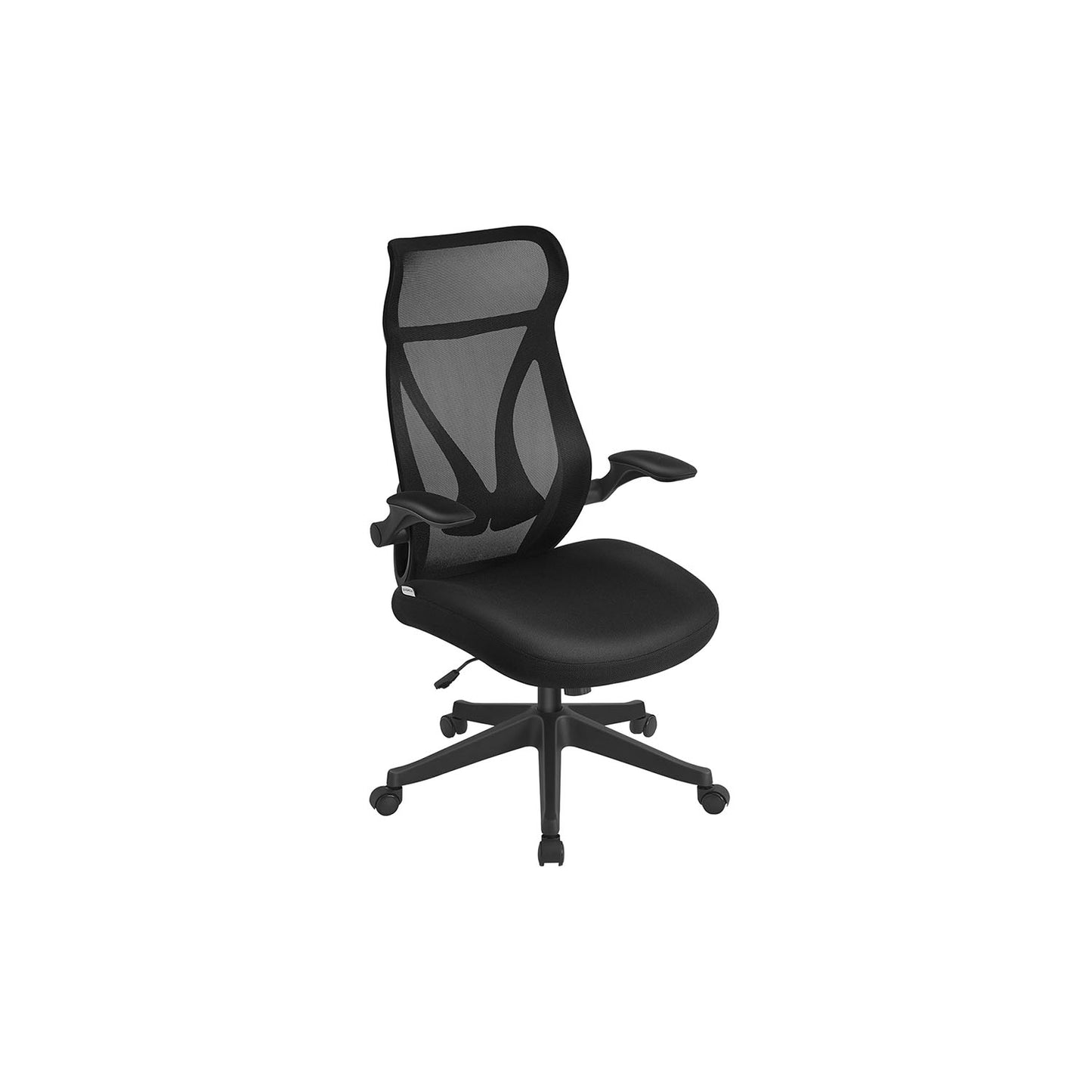 Silla de Oficina Respaldo Ergonómico Negro Tinta-SONGMICS