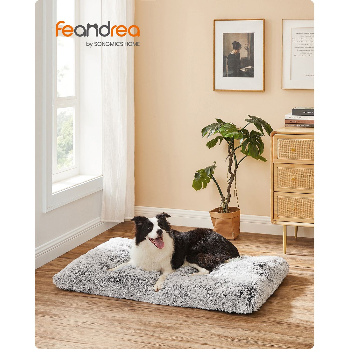 Cama para Perros Gris Claro-Feandrea