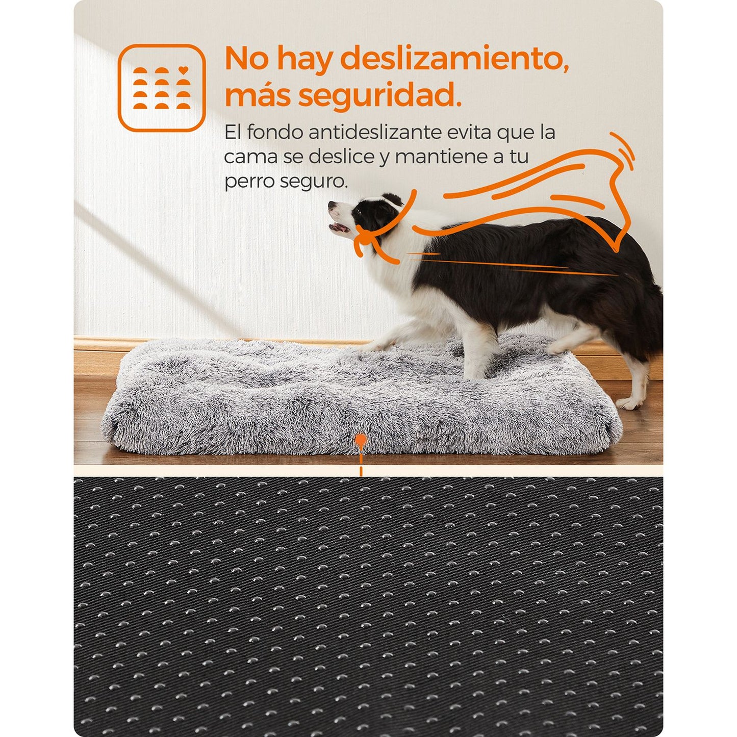 Cama para Perros Gris Claro-Feandrea