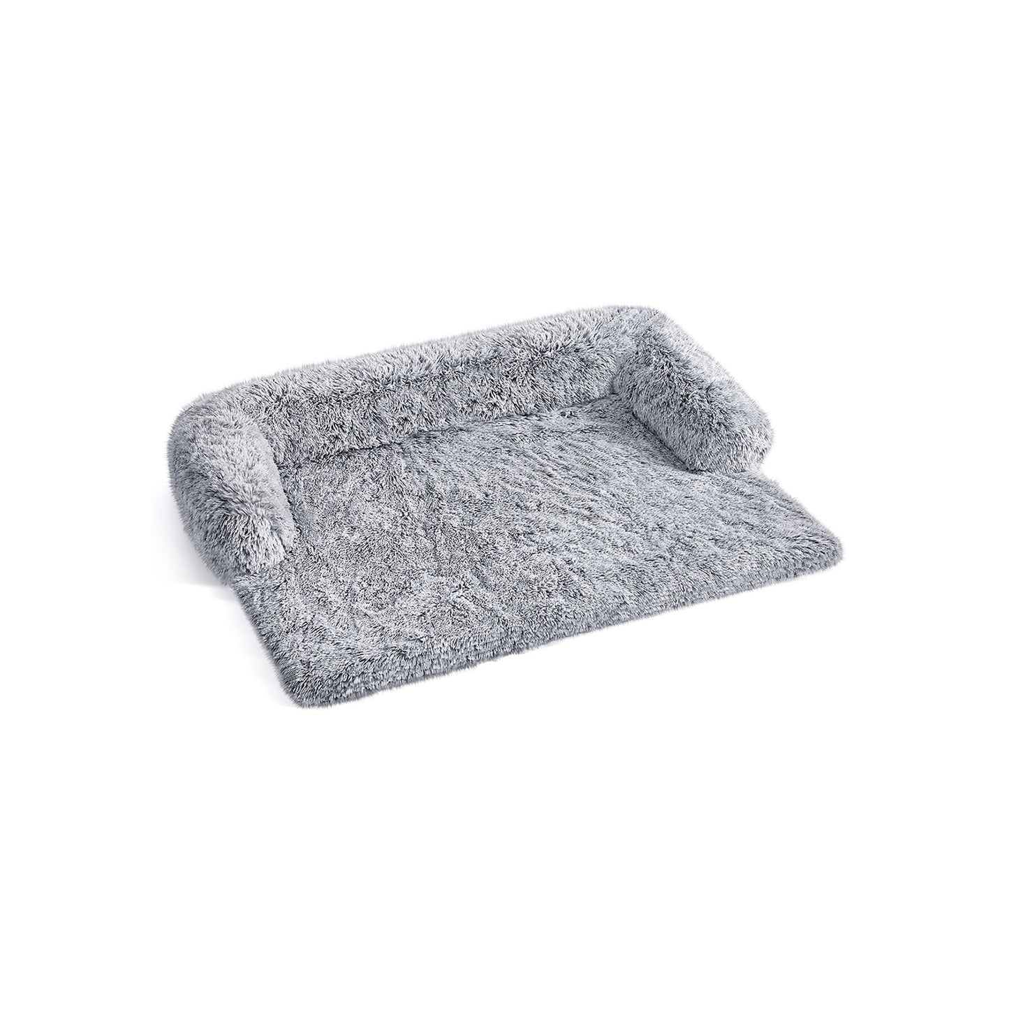 FluffyHug Cama para Perros 122 x 95 x 18 cm Gris Ombré-Feandrea