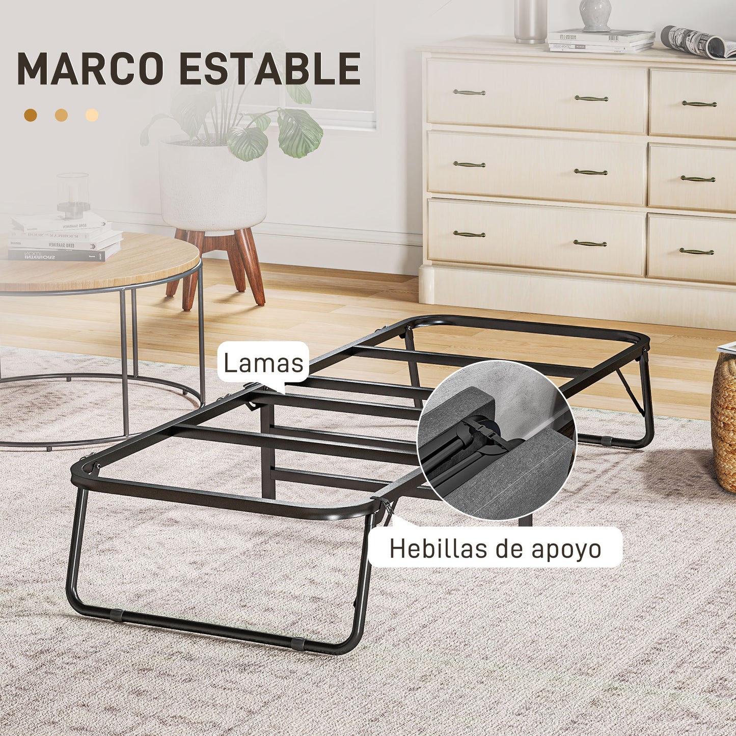 HOMCOM Cama Plegable 70x180 cm con Colchón de Espuma Mueble Cama Plegable con Respaldo Ajustable en 5 Posiciones y Ruedas Cama de Invitados Carga 120 kg Gris