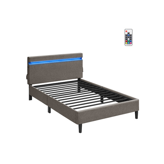 Estructura de Cama Doble 145,4 x 217,4 cm-VASAGLE