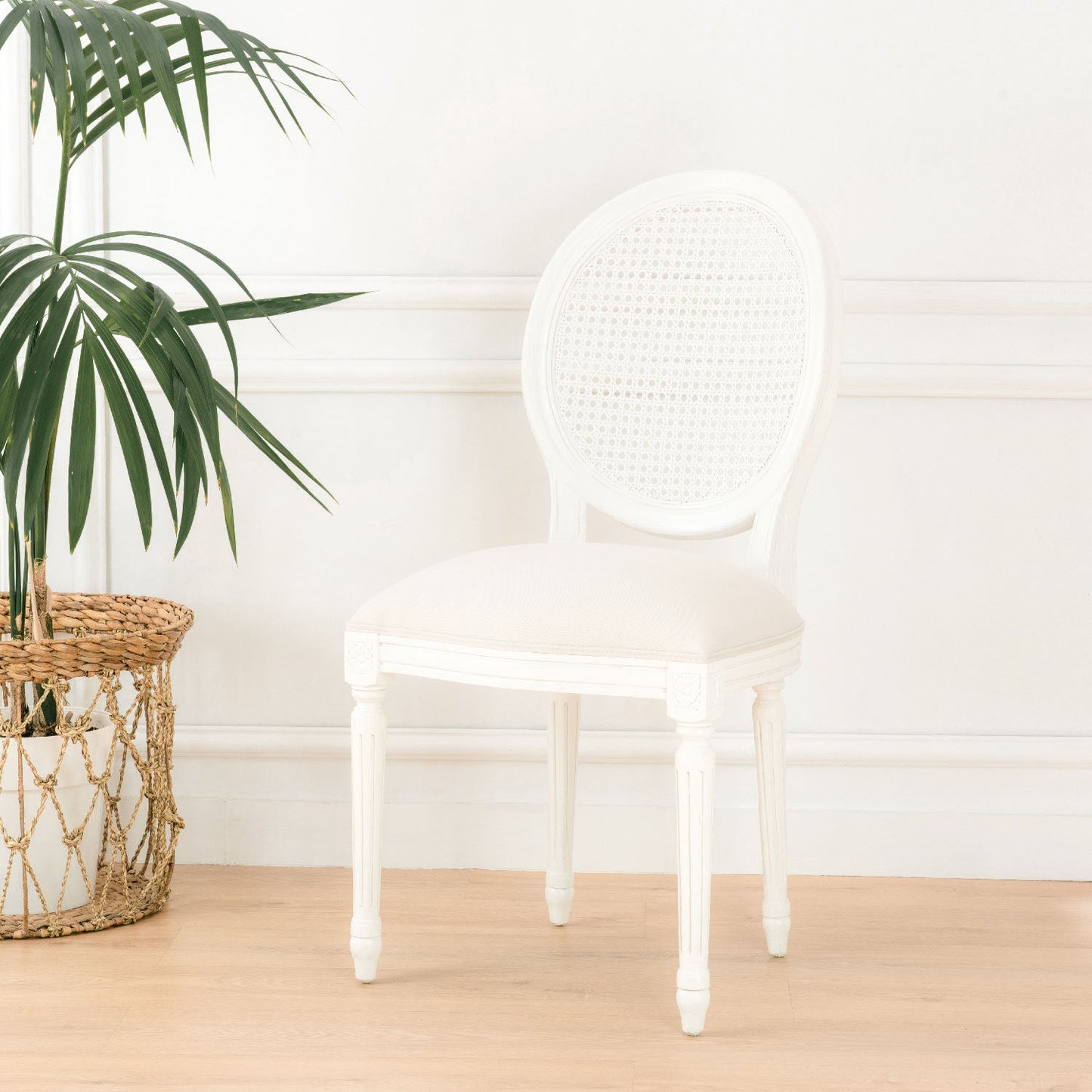 Rounded Silla Blanca - WABI HOME