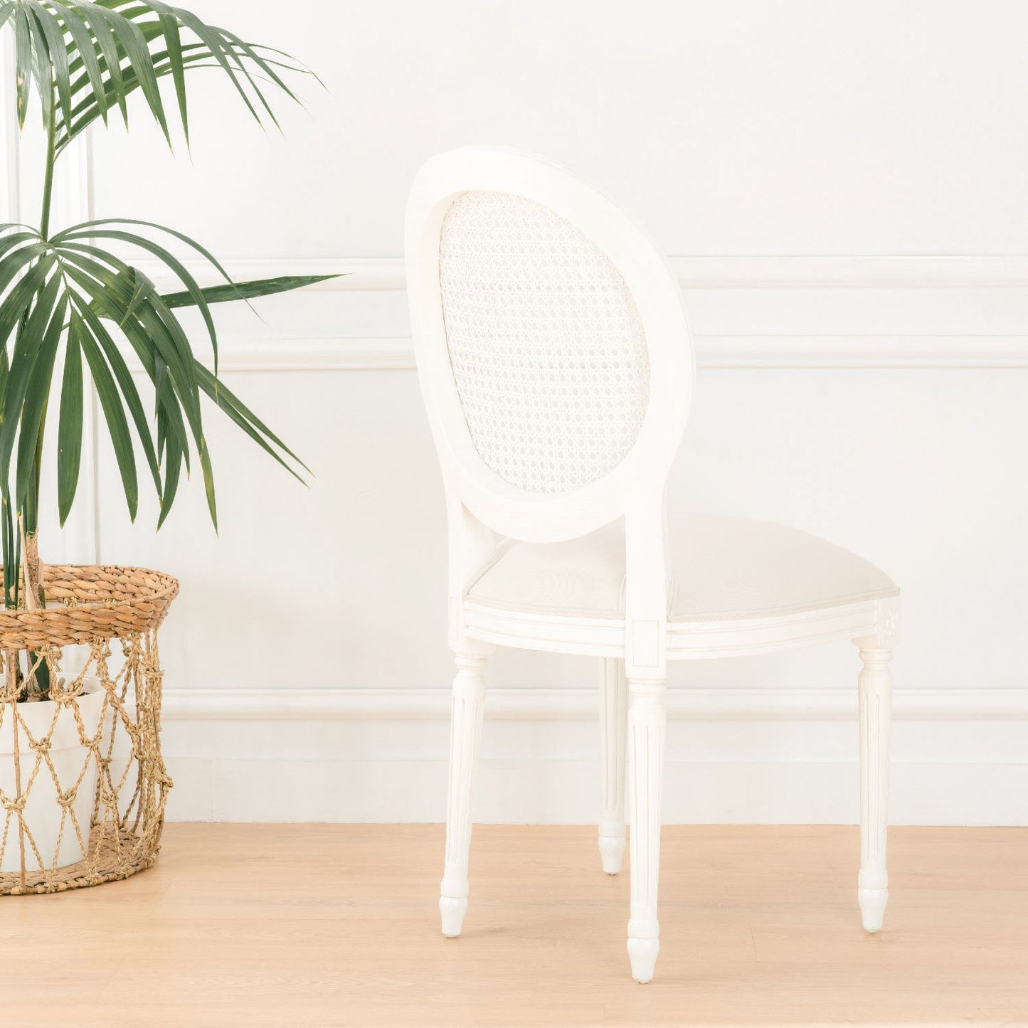 Rounded Silla Blanca - WABI HOME