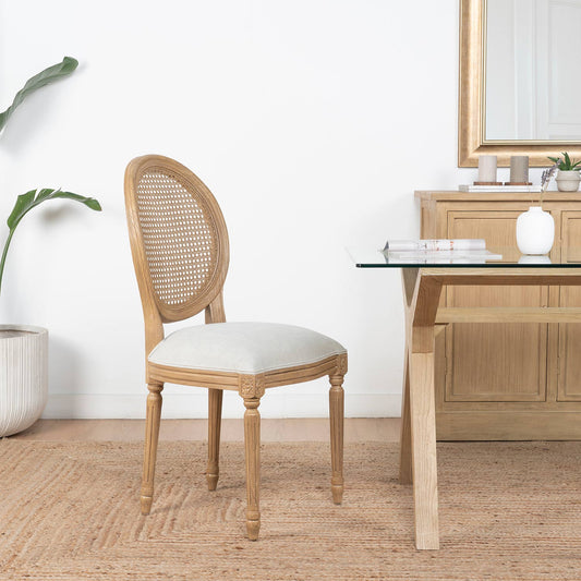 Rounded Silla Beige - WABI HOME