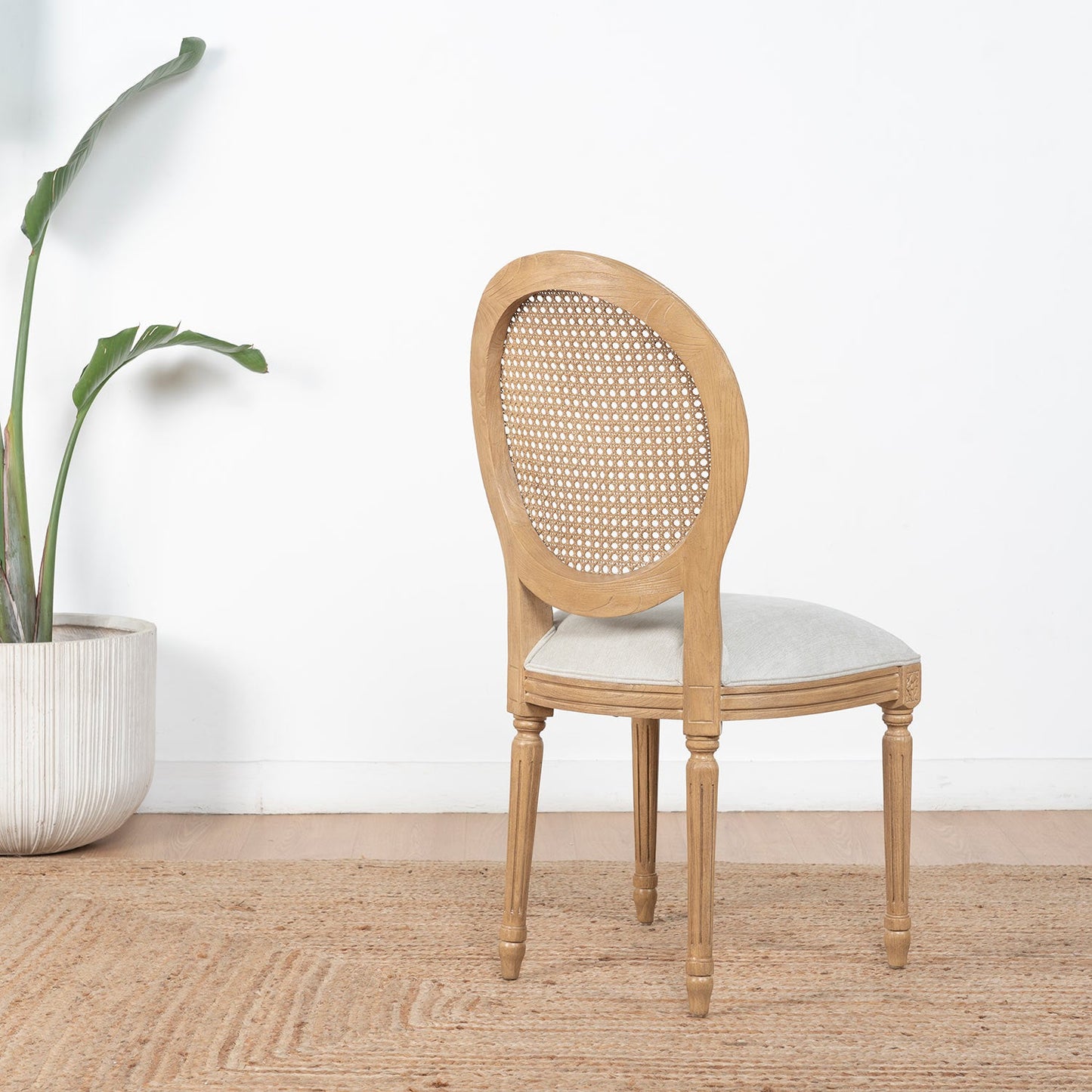 Rounded Silla Beige - WABI HOME