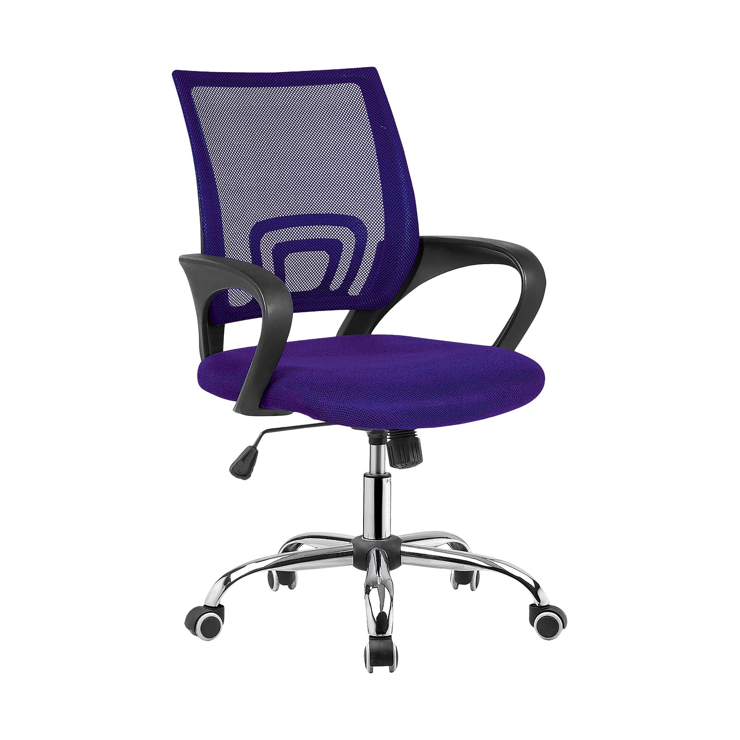 Venprodin - Silla Oficina Saray Giratoria Con Brazos Violeta