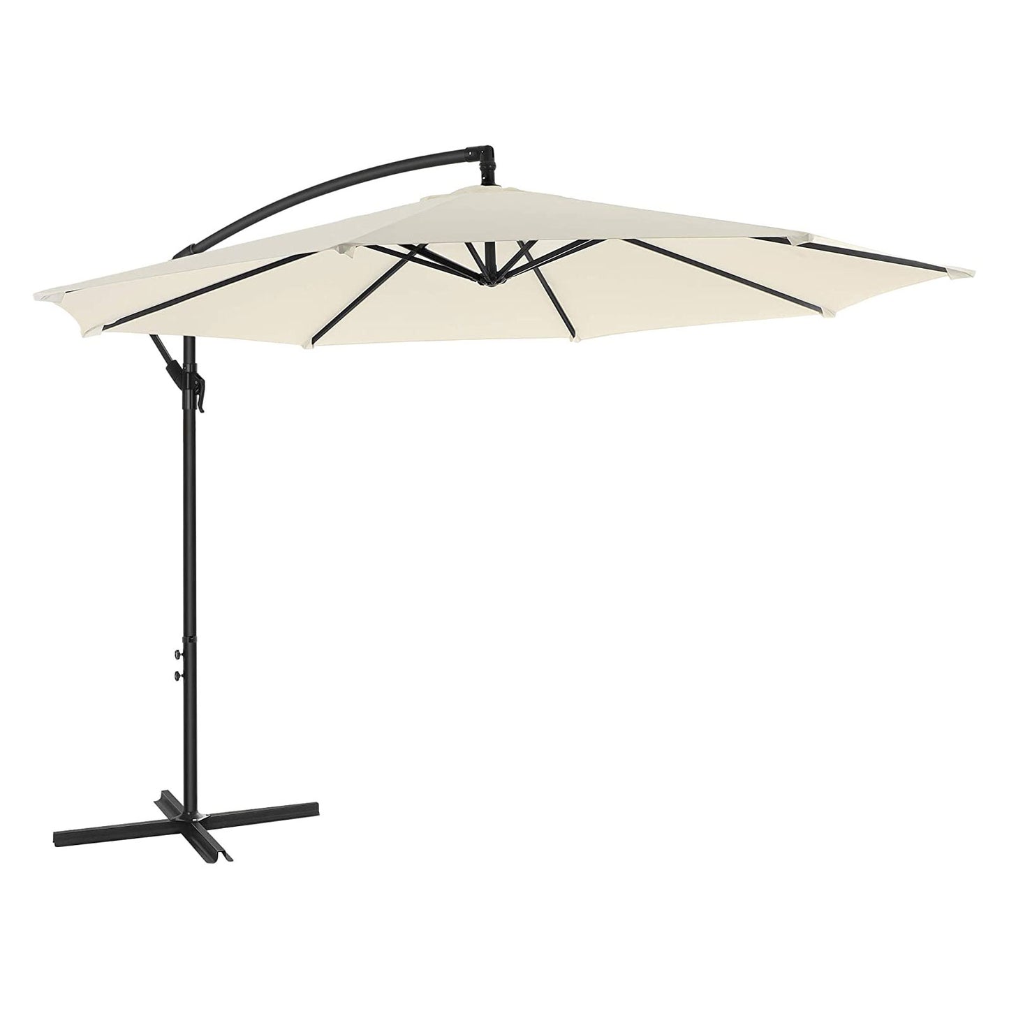 Parasol excéntrico Beige-SONGMICS