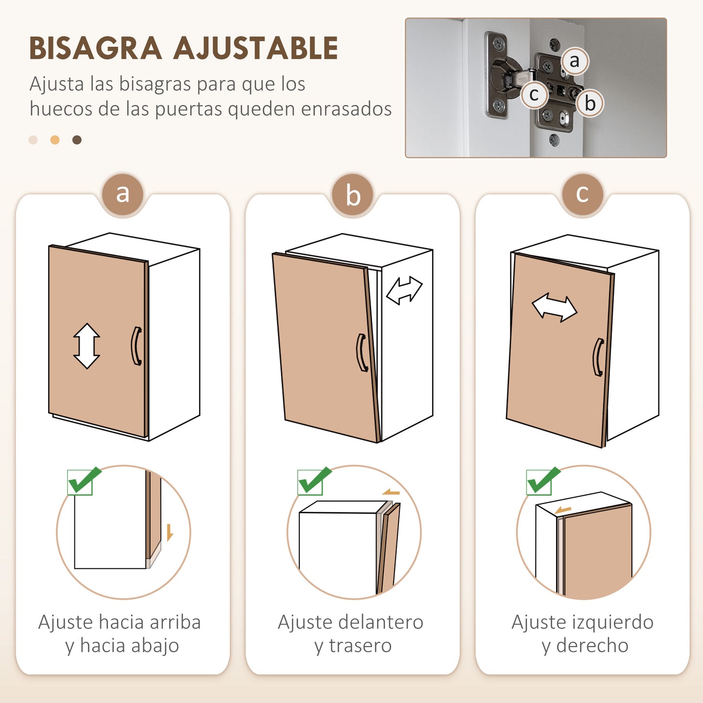 HOMCOM Alacena de Cocina Mueble Auxiliar de Cocina Armario de Cocina con 3 Puertas de Vidrio Compartimento Abierto 2 Cajones y Estantes Ajustables 100x40x180 cm Blanco