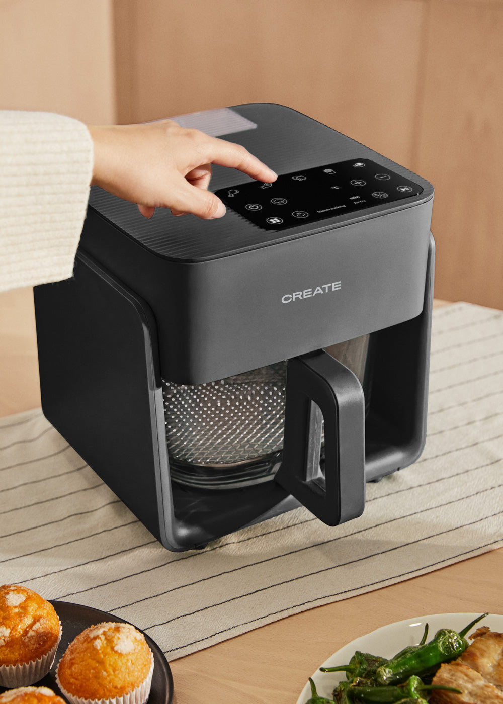 AIR FRYER MIST - Freidora sin aceite 4.2 L con vaporizador de agua