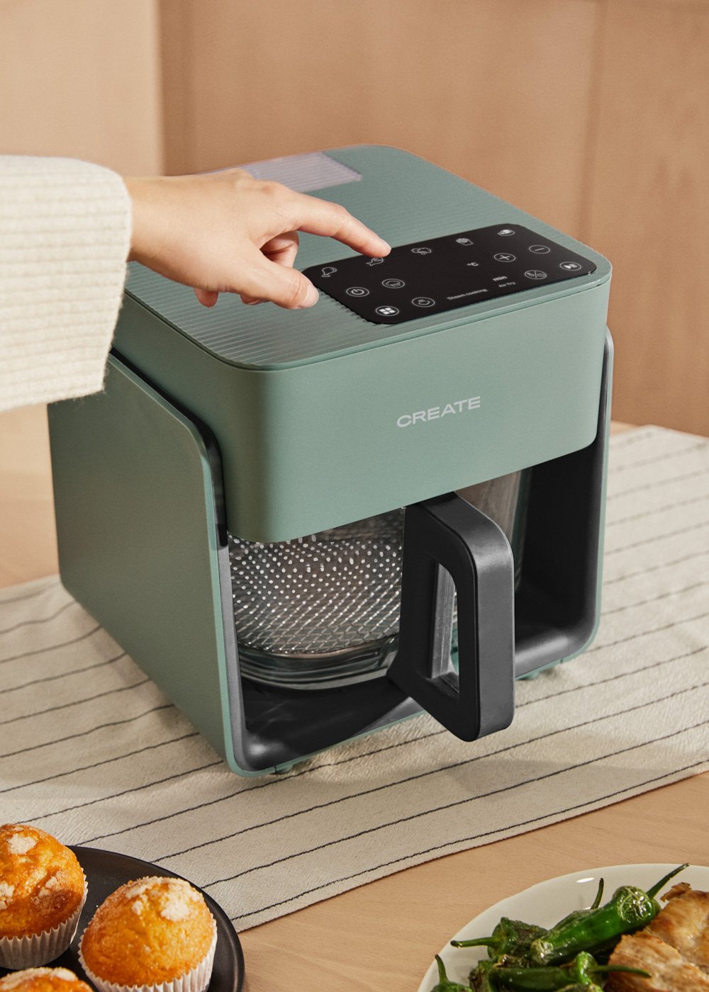 AIR FRYER MIST - Freidora sin aceite 4.2 L con vaporizador de agua