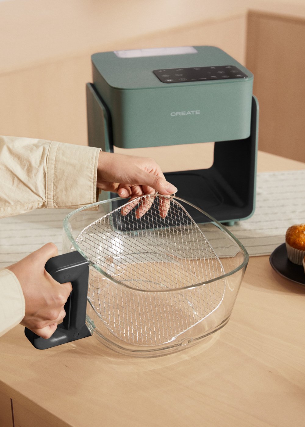 AIR FRYER MIST - Freidora sin aceite 4.2 L con vaporizador de agua