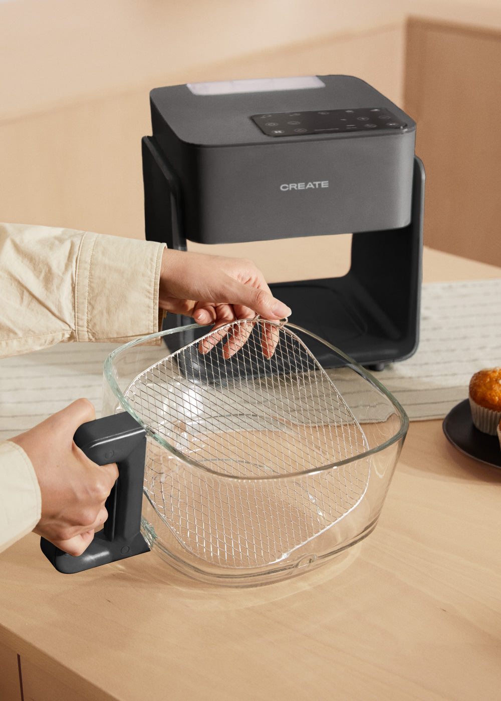 AIR FRYER MIST - Freidora sin aceite 4.2 L con vaporizador de agua