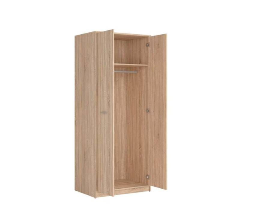 Armario De 2 Puertas De 80x54 Cm - Venprodin - Roble