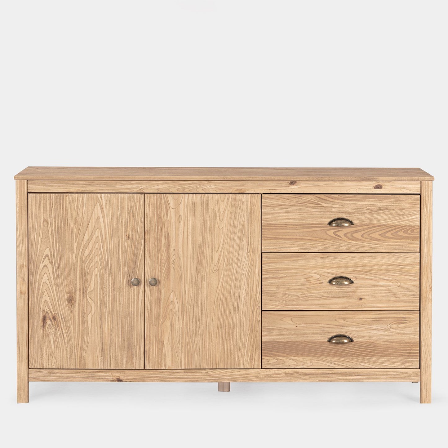 Aparador en madera maciza acabado roble Oak -  Klast