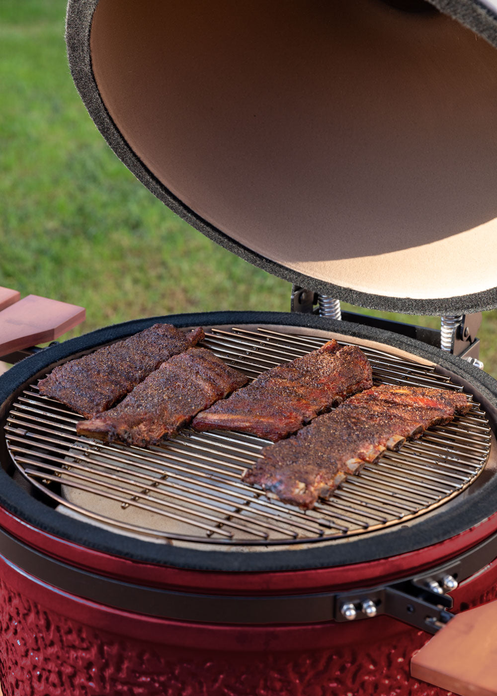 BBQ KAMADO - Barbacoa ahumadora de cerámica