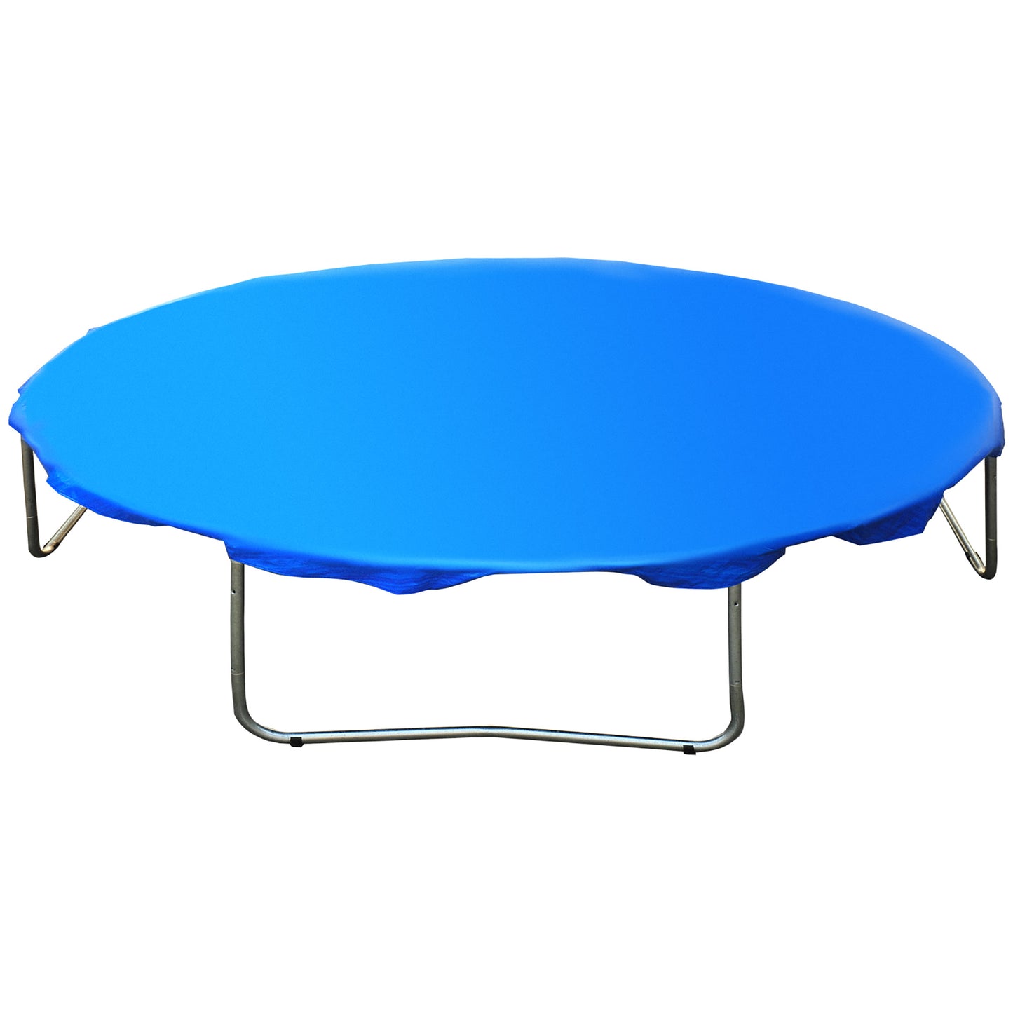 HOMCOM Funda proteccion impermeable para cama elastica trampolines, diametro ø 244cm, Color AZUL