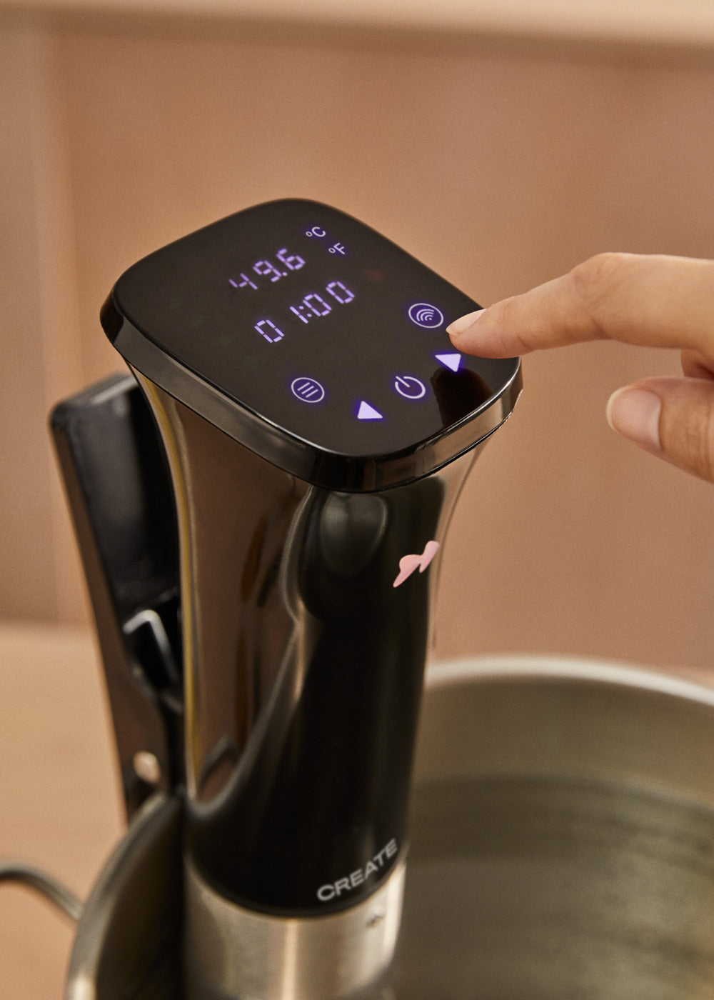 CHEF RONER - Cocedor portátil con WiFi para Sous Vide