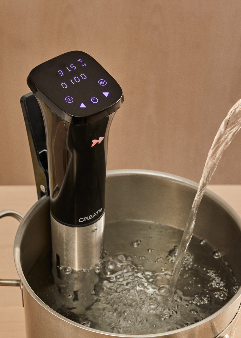 CHEF RONER - Cocedor portátil con WiFi para Sous Vide