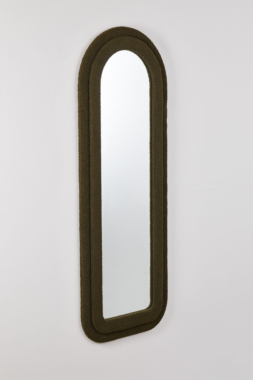 Espejo de Pared en Borreguito (60x160 cm) Ilai Verde Salvia -  SKLUM