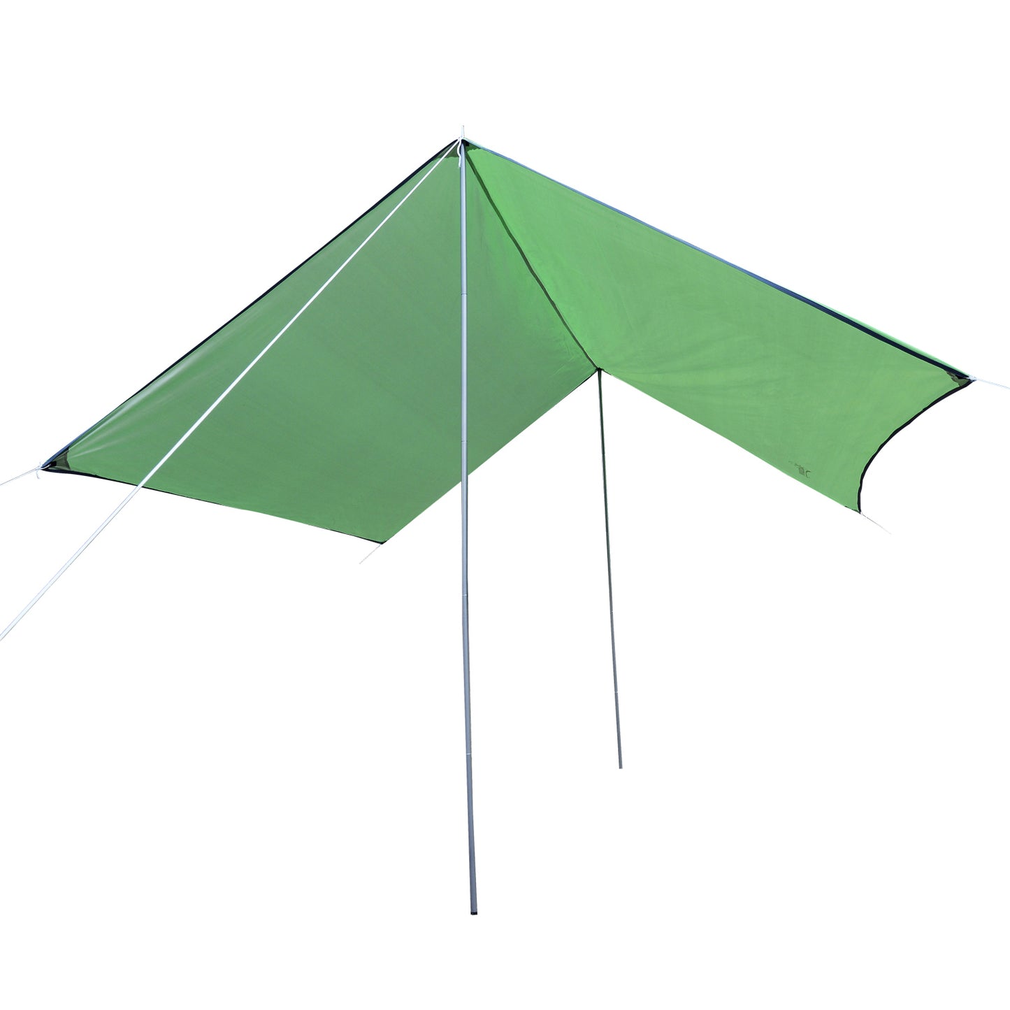 Outsunny Toldo de Refugio Portátil 300x292 cm Impermeable Carpa Ligero Tienda de Campaña Grande para Camping Playa Picnic Senderismo Protección UV Verde