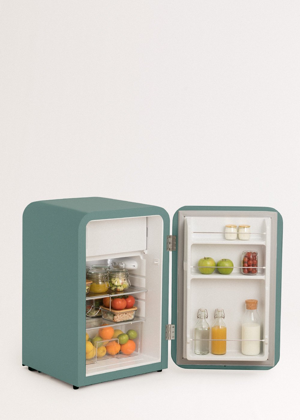 FRIDGE RETRO 107L - Frigorífico de estilo retro