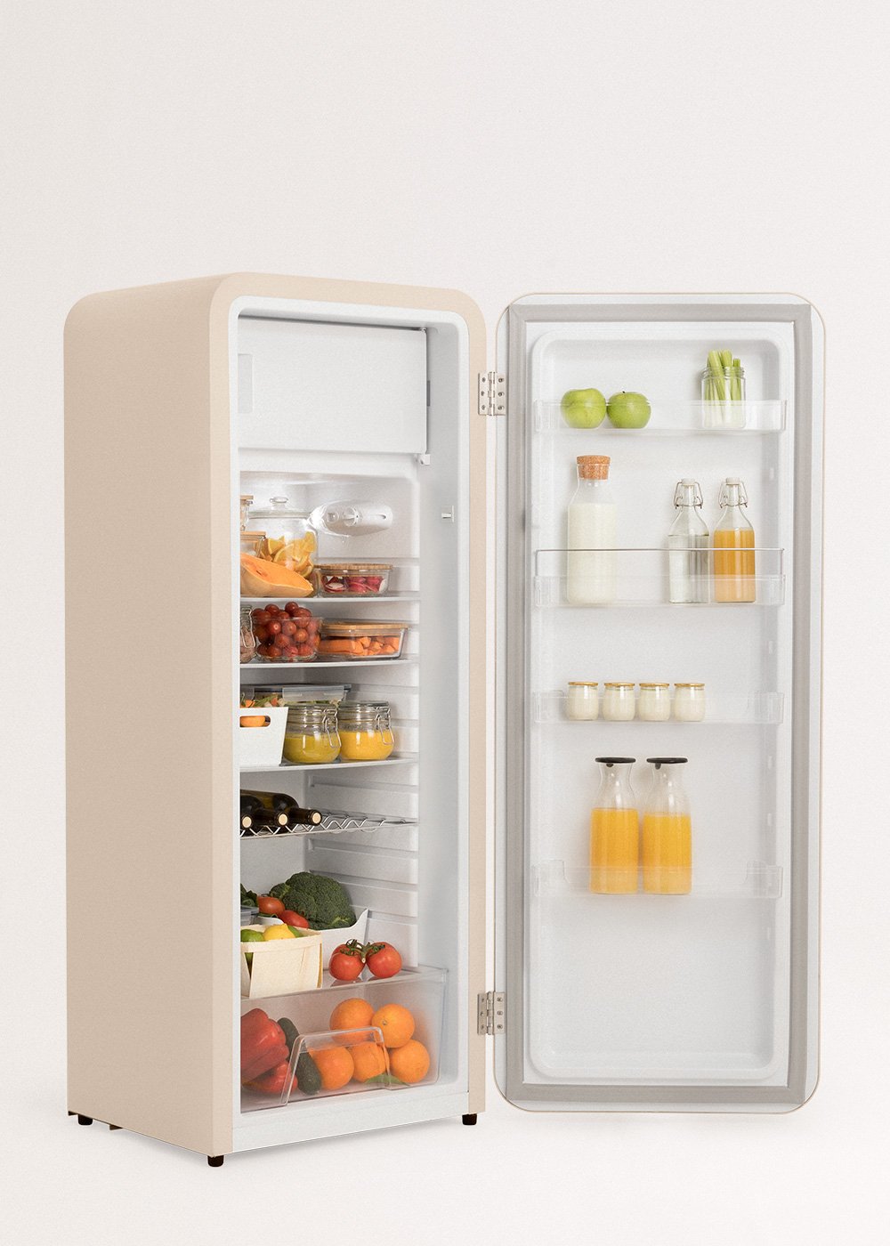 FRIDGE RETRO 281L - Frigorífico de estilo retro