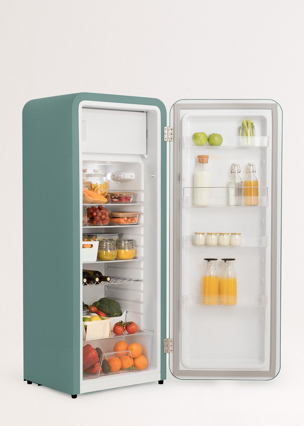 FRIDGE RETRO 281L - Frigorífico de estilo retro