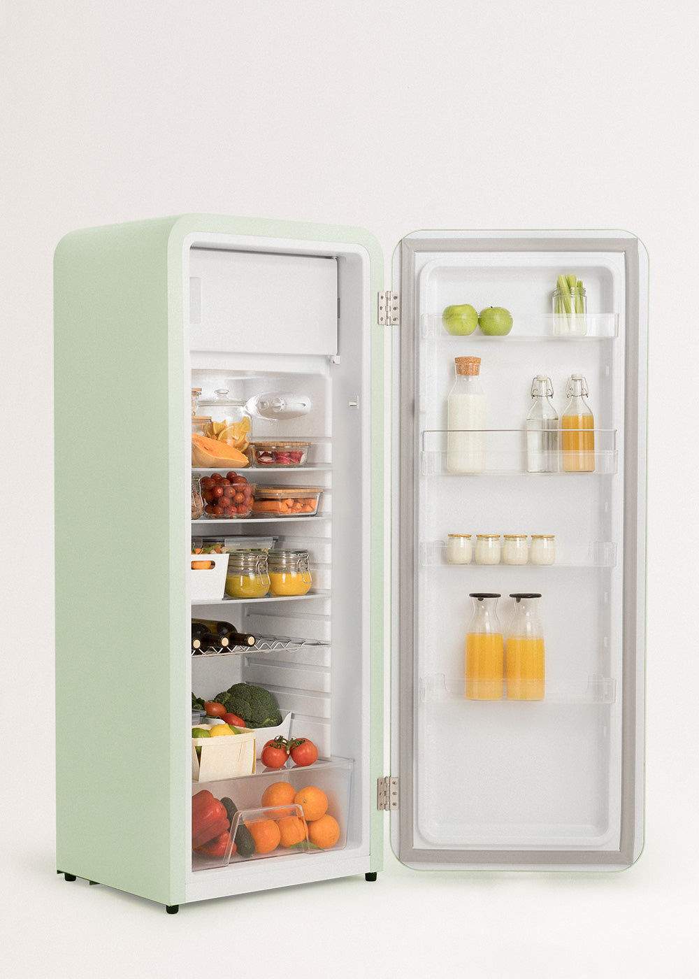 FRIDGE RETRO 281L - Frigorífico de estilo retro