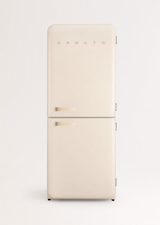 FRIDGE RETRO COMBI - Frigorífico combi de estilo retro 401L