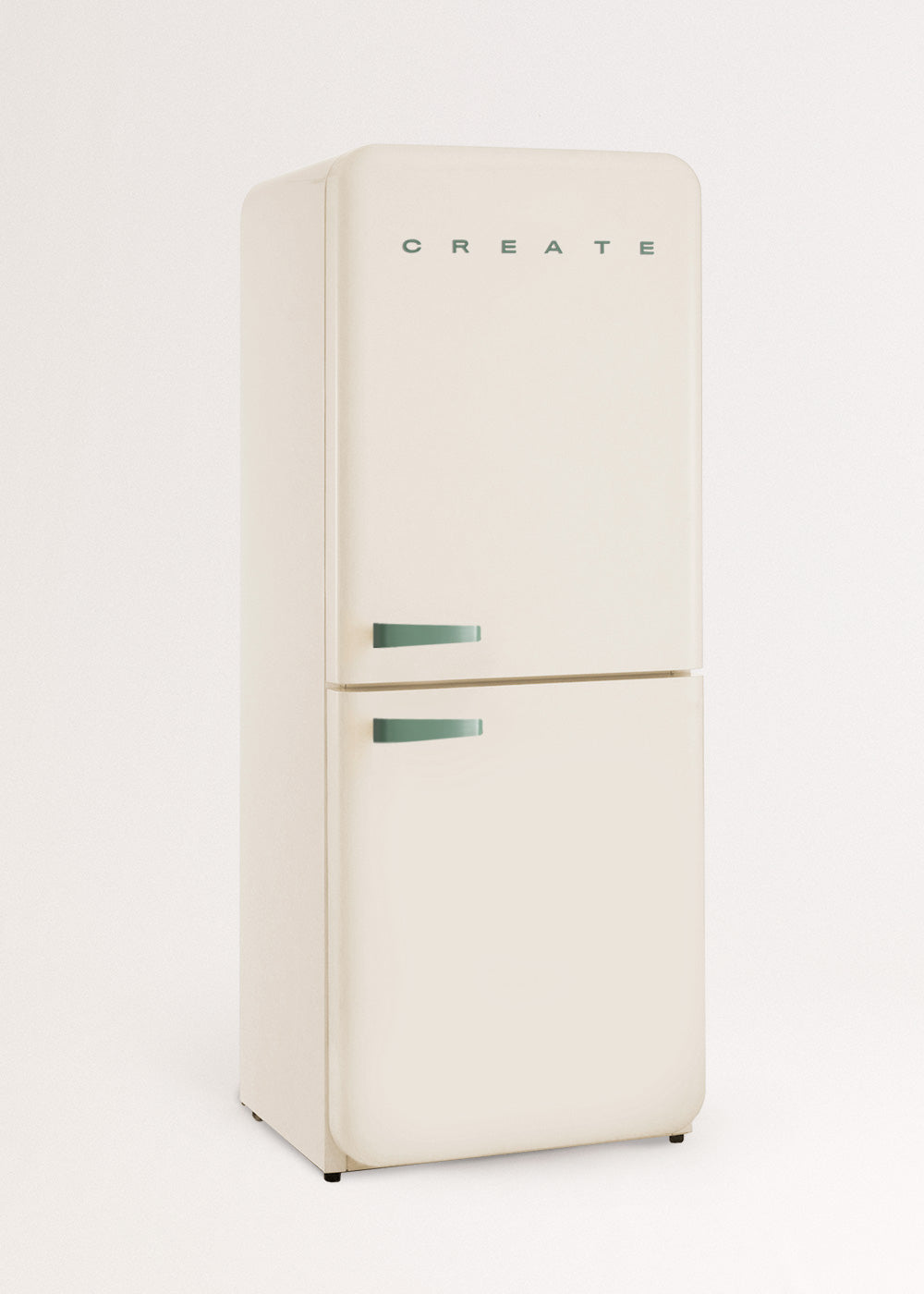 FRIDGE RETRO COMBI - Frigorífico combi de estilo retro 401L