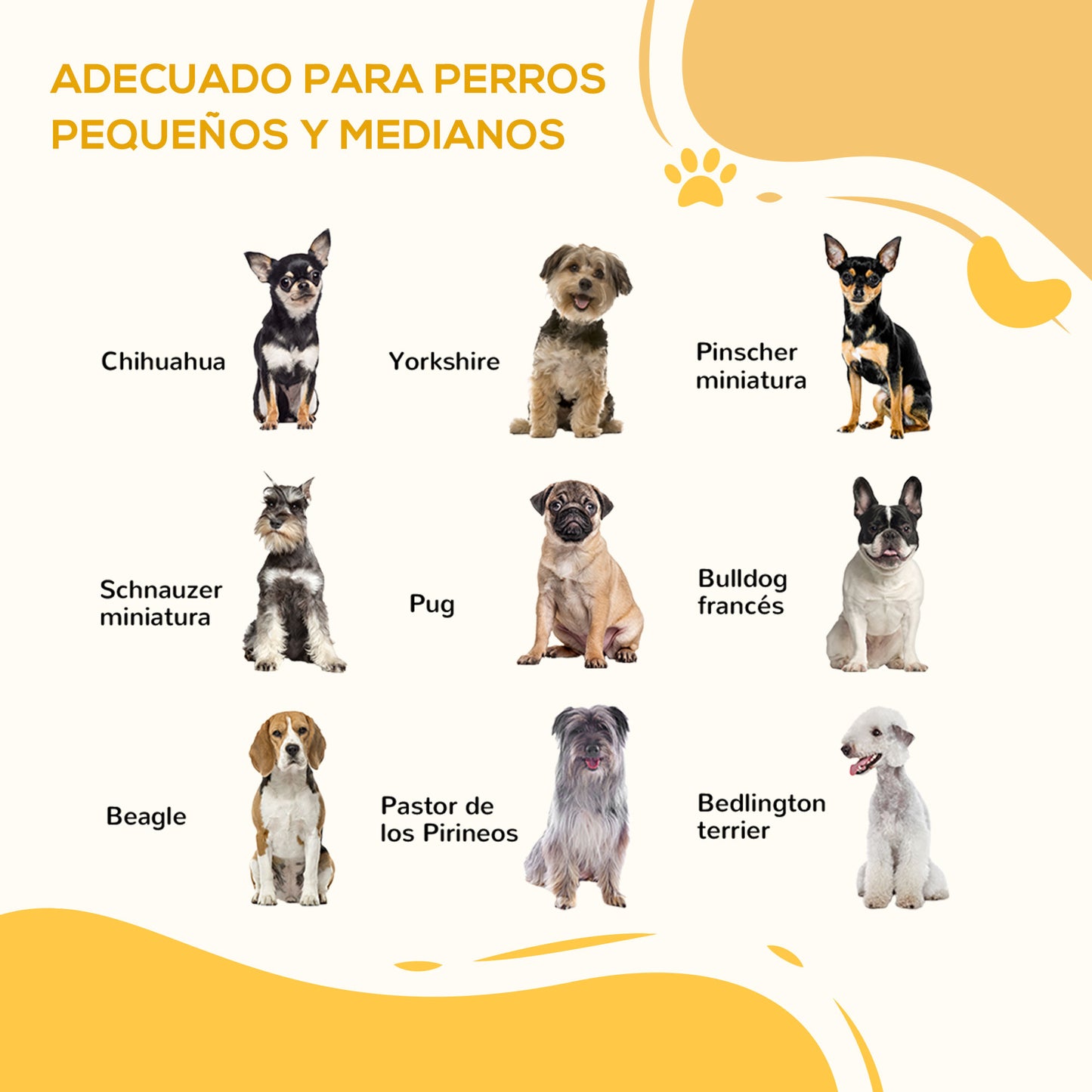 PawHut Parque Plegable para Perros de 6 Paneles Barrera de Seguridad para Mascotas Parque de Juego de Tela Oxford Sistema de Cierre Automático para Gatos Cachorros 117x103x74 cm Negro