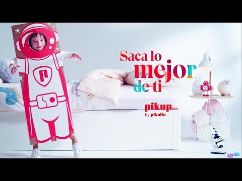 Colchón para niños de espuma HR con funda lavable de 20cm de altura - PIKUP KIDS - 105x200