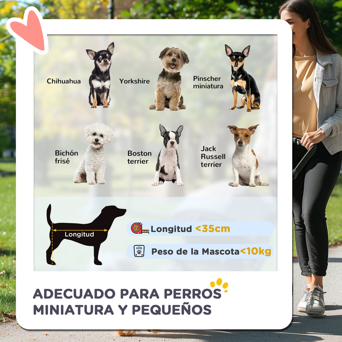 PawHut Carrito para Perros Plegable Cochecito para Mascotas Carrito para Perros Pequeños con Cesta de Almacenaje Ventanas de Malla y 2 Ruedas Universales 75x45x97 cm Azul Oscuro